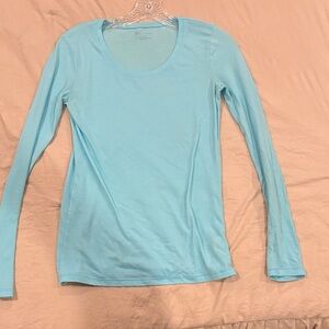 No Boundaries Sky Blue Long Sleeve Tee
